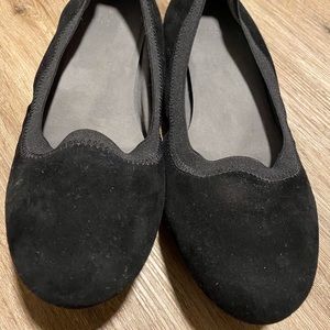 Stuart Weitzman suede flats